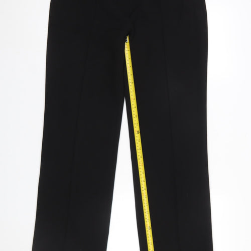 Damsel in a Dress Women's Black Size 12 Tailored Straight Leg Dress Pants