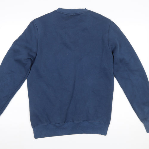 Umbro Men's Blue Small Regular Fit Pullover Sweatshirt