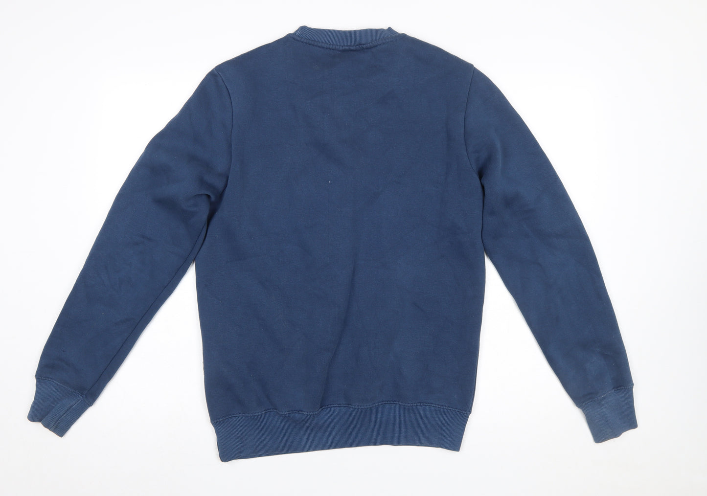 Umbro Men's Blue Small Regular Fit Pullover Sweatshirt