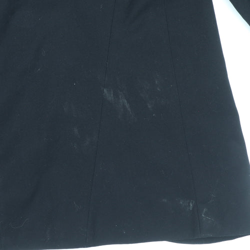 Topshop Women Black Size 10 Classic Blazer Jacket Lined