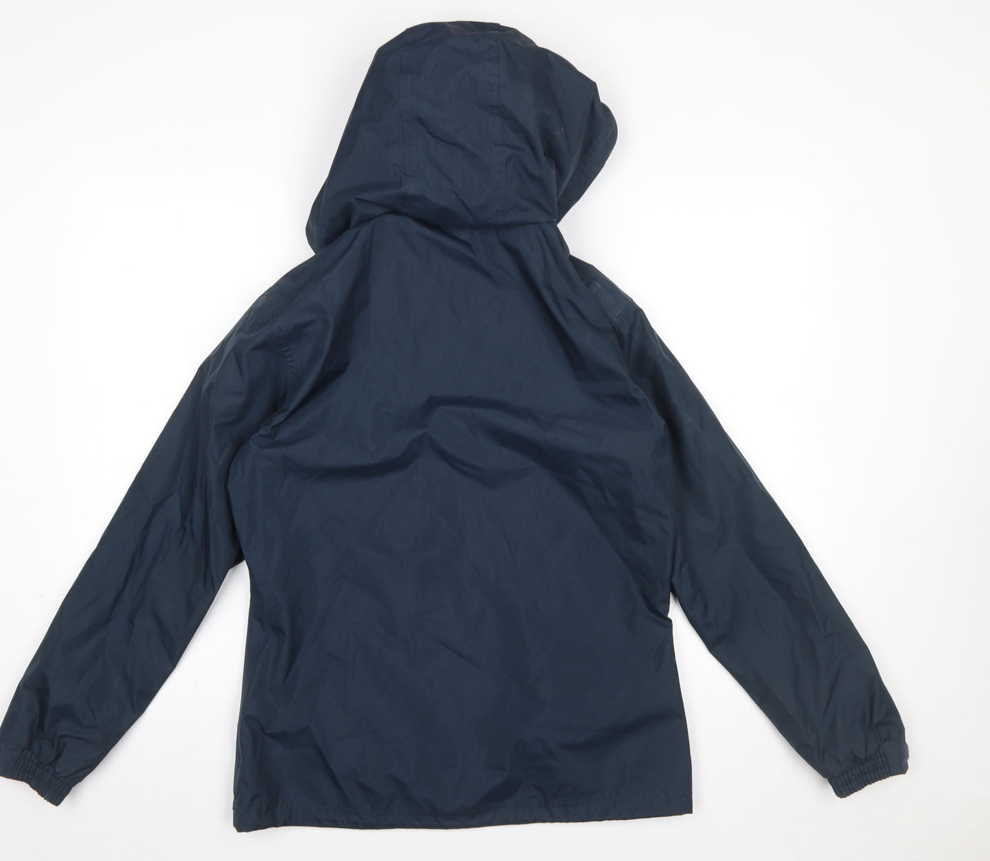 Hi Gear Womens Blue Waterproof Hooded Rain Jacket Size 10