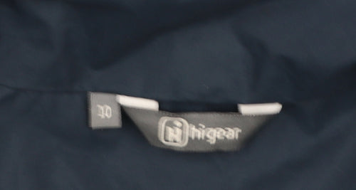 Hi Gear Womens Blue Waterproof Hooded Rain Jacket Size 10