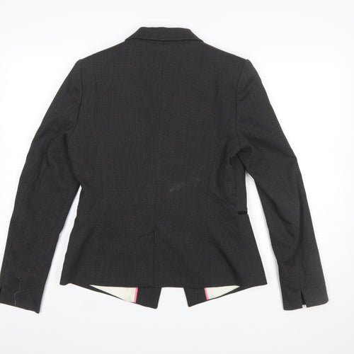 Next Women’s Black Size 10R Slim Fit Single-Breasted Blazer