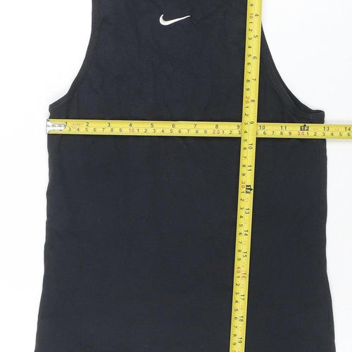 Nike Women's Black XS Tank Top Cotton Blend Athletic Pullover