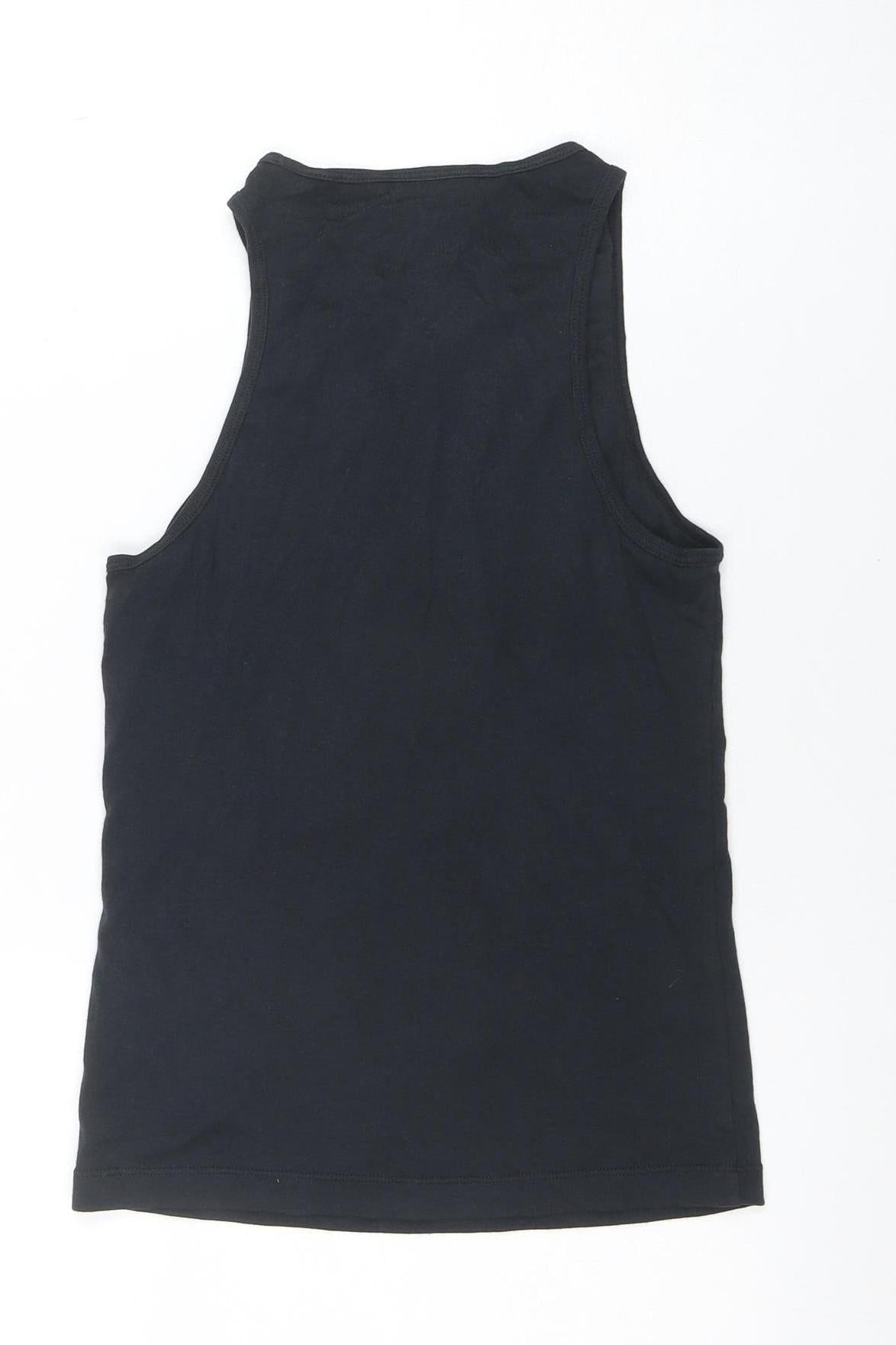 Nike Women's Black XS Tank Top Cotton Blend Athletic Pullover
