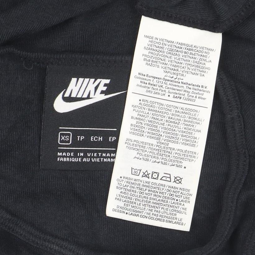 Nike Women's Black XS Tank Top Cotton Blend Athletic Pullover