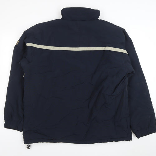 Dunlop Men Blue XL Puffer Jacket Windproof Water Resistant