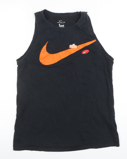Nike Women's Black Dri-Fit Tank Top S Athletic Sportswear