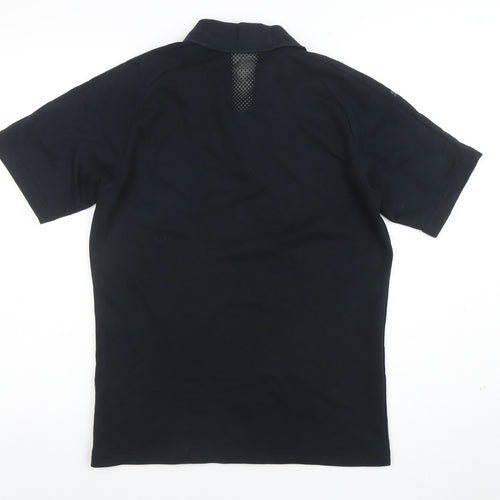 Puma Men’s Black Regular Fit Performance Polo Shirt Size M