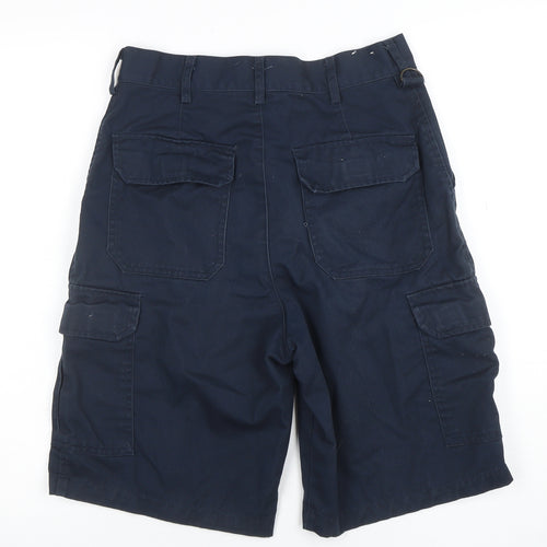 Dickies Mens Blue Cargo Work Shorts Size 30 Regular Fit