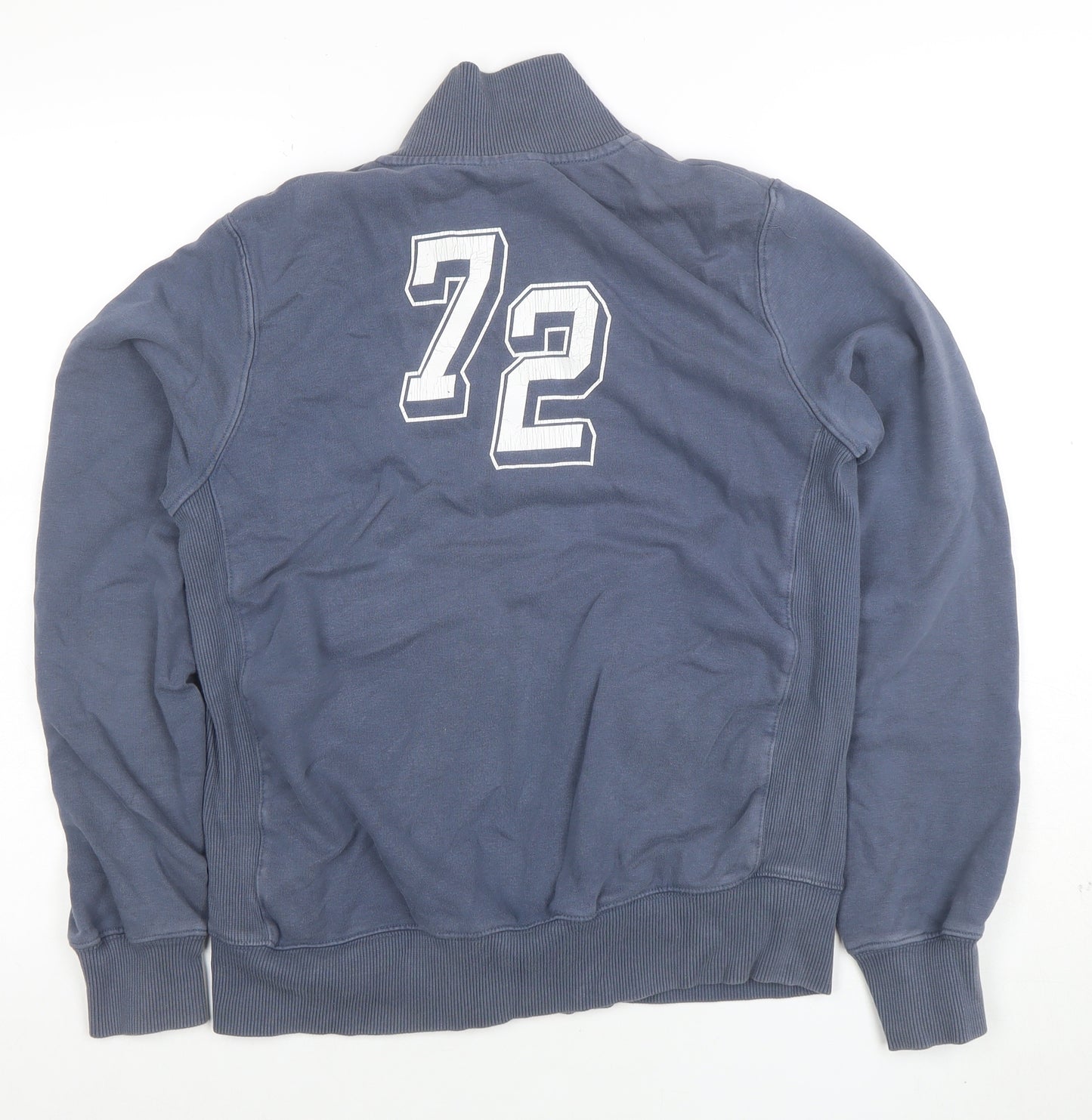 Nike Women’s Blue Full Zip Sweatshirt Size L Classic Casual Style