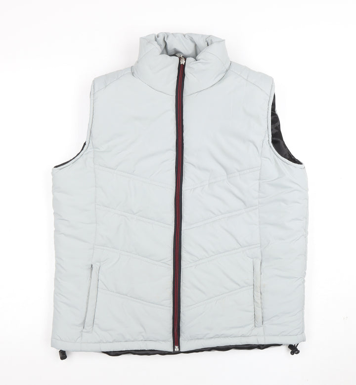 Slazenger Men's Grey L Bodywarmer Waistcoat Polyester Zip Padded