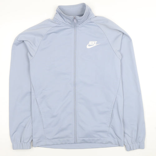 Nike Men's Blue Full Zip Sports Sweatshirt Size S
