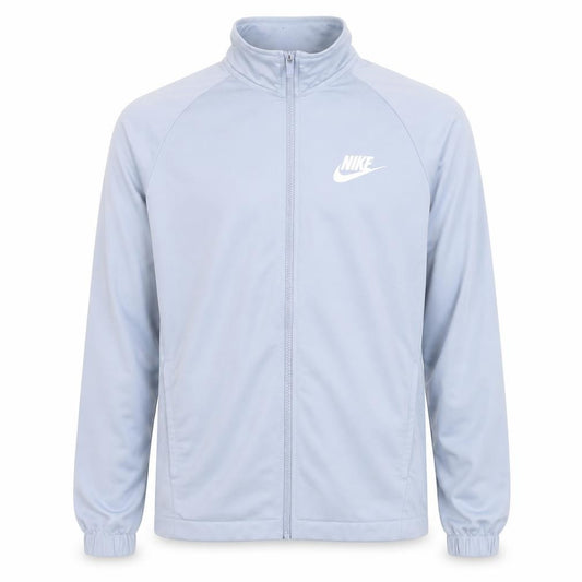 Front view of Nike Men's Blue Full Zip Sports Sweatshirt, size S