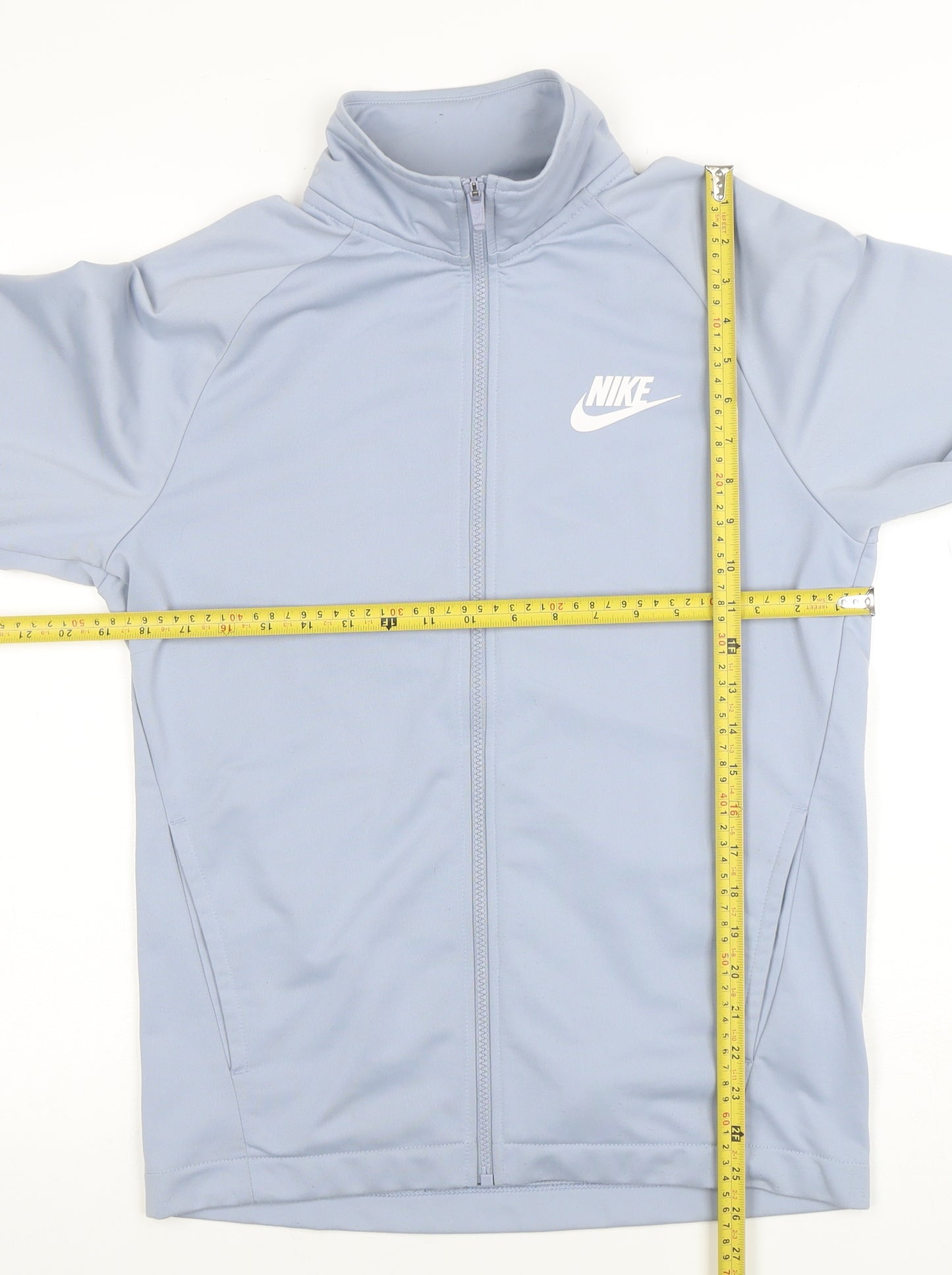 Nike Men's Blue Full Zip Sports Sweatshirt Size S