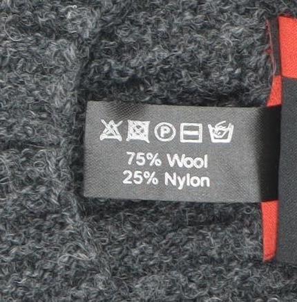 Sweater Shop Women's Grey Wool Blend Sleeveless Knit Vest M