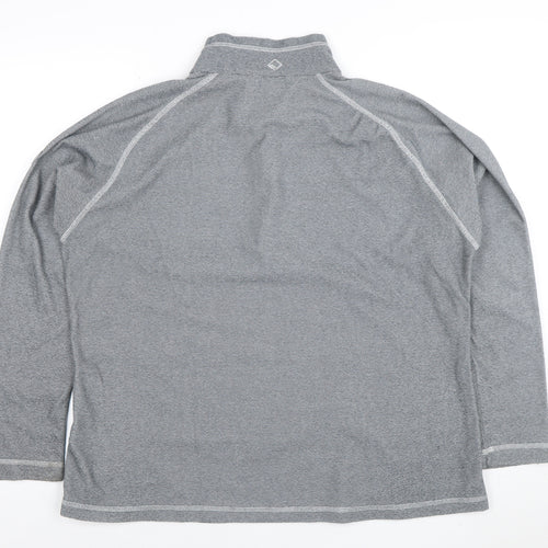 Regatta Great Outdoors Women's Grey Half Zip Pullover Sweatshirt Size 16