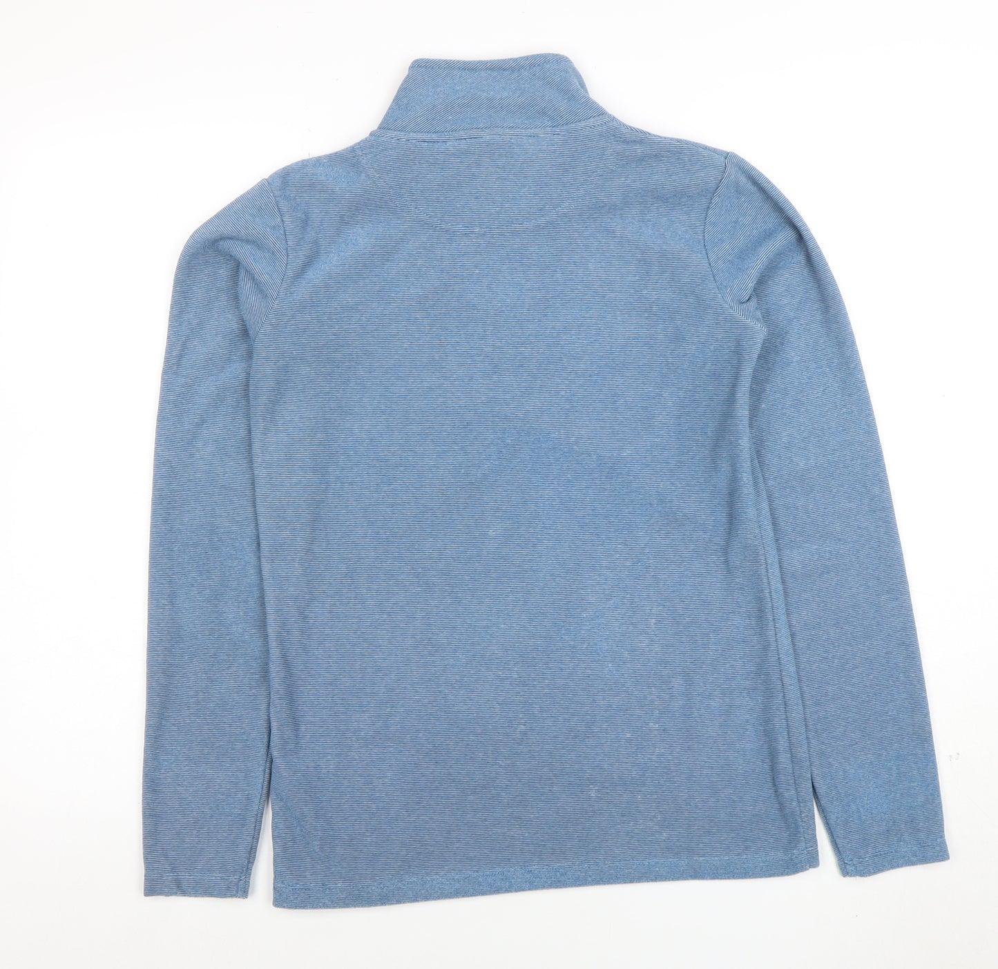 Peter Storm Women Blue Size 10 1/2 Zip Fleece Pullover Sweatshirt