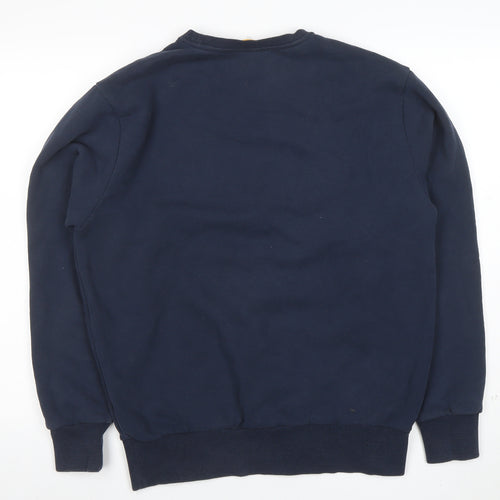 Ellesse Women's Navy Blue Crew Neck Pullover Sweatshirt UK L