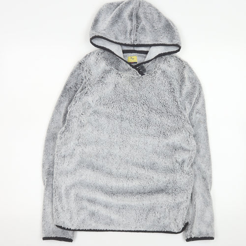 Equestrian Women Grey Size 8/10 Fleece Pullover Hoodie