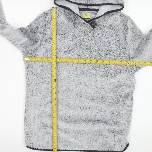 Equestrian Women Grey Size 8/10 Fleece Pullover Hoodie