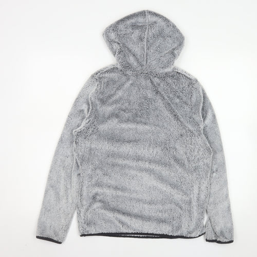 Equestrian Women Grey Size 8/10 Fleece Pullover Hoodie