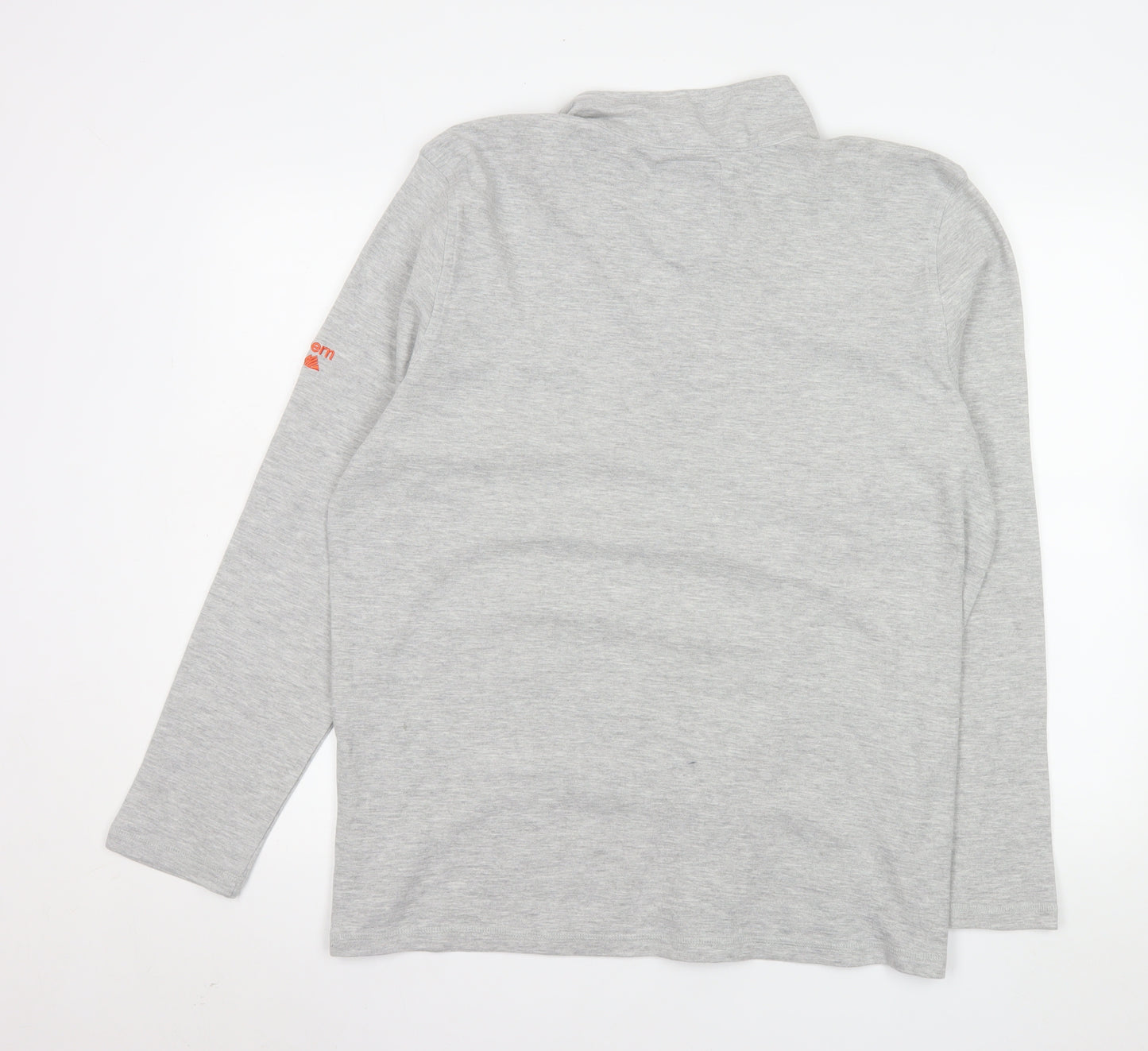 Northern Expo Men's Grey XL 1/4 Zip Pullover Sweatshirt
