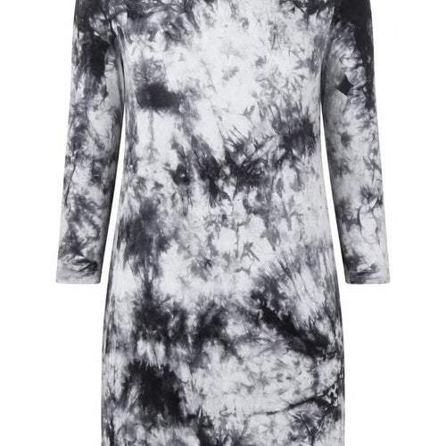 Parisian Women's Black Tie Dye Bodycon Dress Size 8