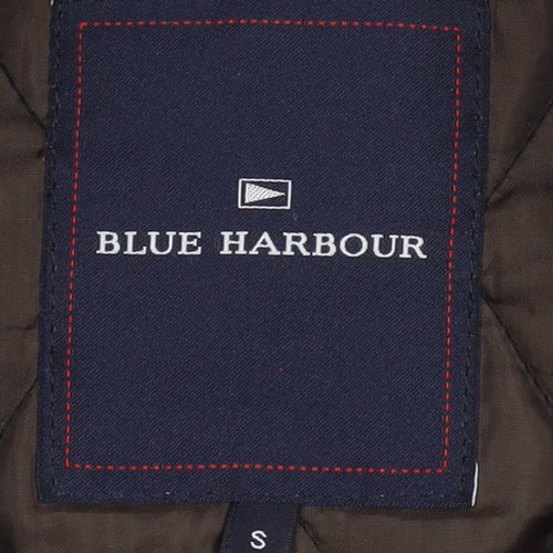 Marks and Spencer Blue Harbour Men's Black Quilted Jacket Size S