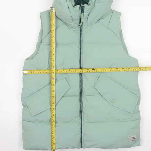 Craghoppers Women Green Hooded Puffer Waistcoat Size 10