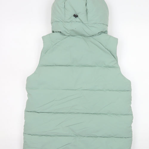 Craghoppers Women Green Hooded Puffer Waistcoat Size 10