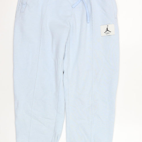 Jordan Men's Blue Fleece Jogger Sweatpants Size S Regular Fit