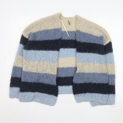 Soya Concept Women's Multicoloured Striped Knit Cardigan M