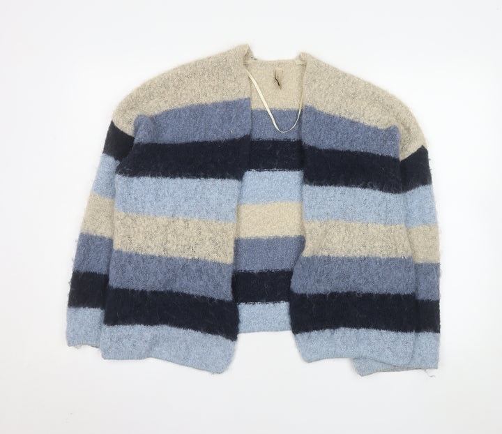 Soya Concept Women's Multicoloured Striped Knit Cardigan M