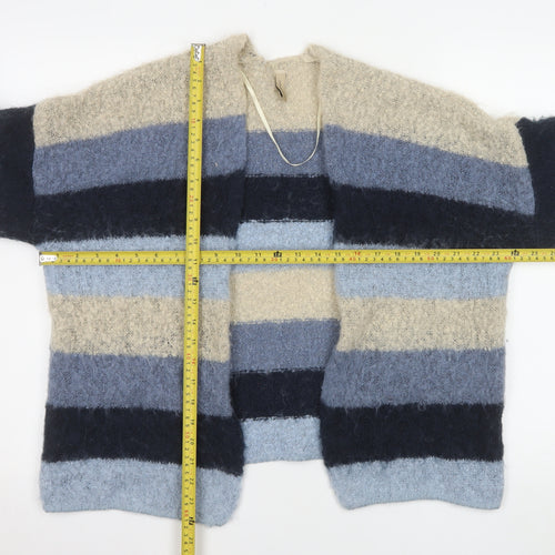Soya Concept Women's Multicoloured Striped Knit Cardigan M