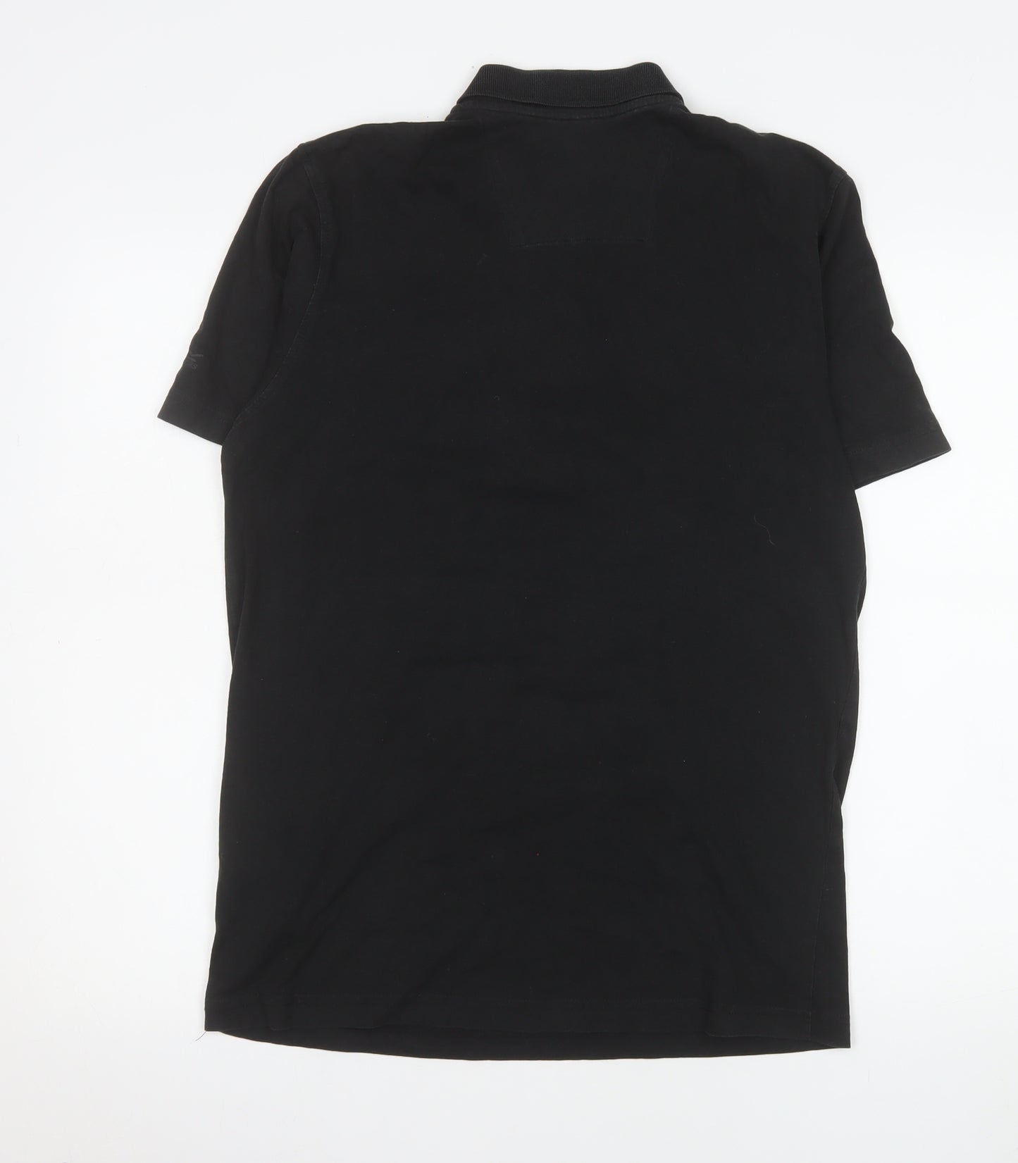 Regatta Great Outdoors Men's Black Polo Shirt Size M Cotton Casual