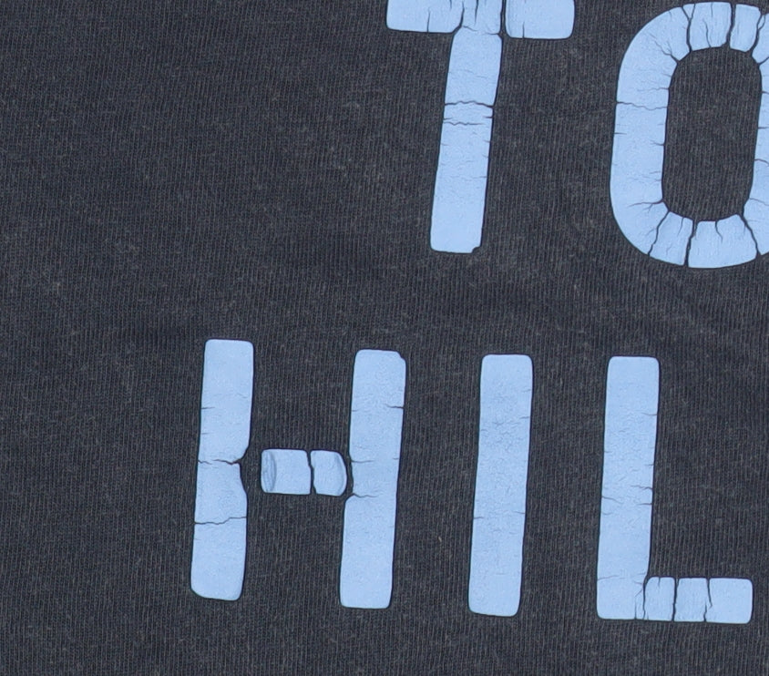 Tommy Hilfiger Men's Navy Blue Graphic Print Short Sleeve T-Shirt Size S