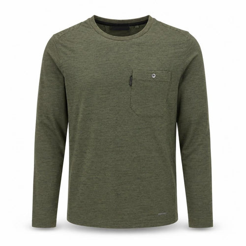 Dissident Men's Small Green Long Sleeve Cotton Blend Casual Shirt
