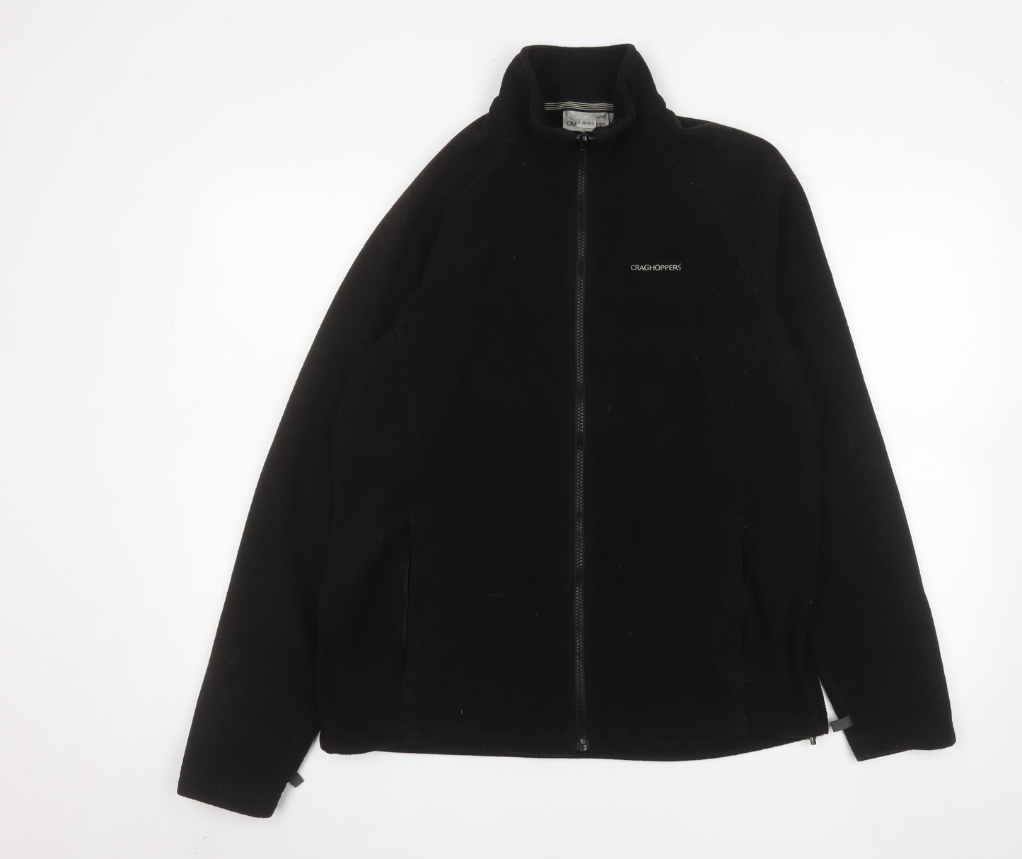 Craghoppers Men's Black Fleece Full Zip Jacket Size S
