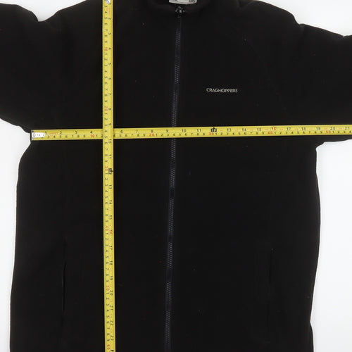 Craghoppers Men's Black Fleece Full Zip Jacket Size S