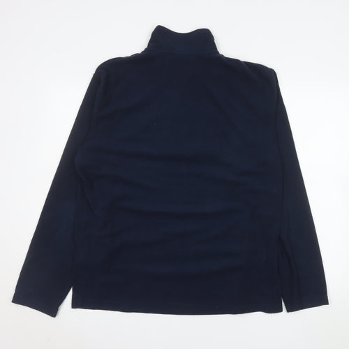 Regatta Men's Blue Fleece 1/2 Zip Pullover Sweatshirt Size L