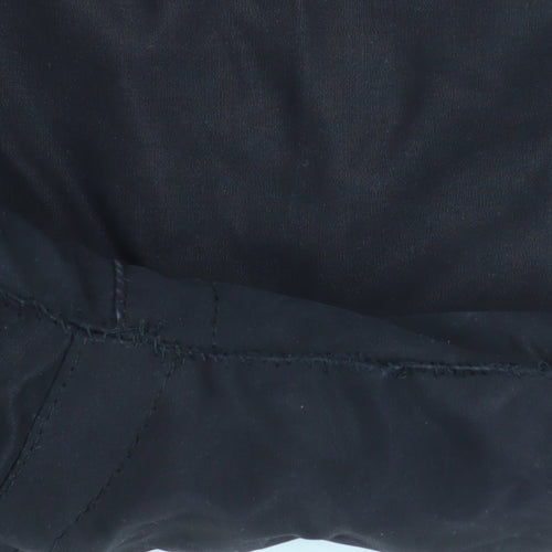 Superdry Men's Black Medium Microfibre Windbomber Hooded Jacket