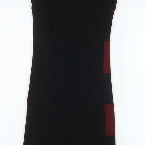 AX Paris Women’s Multicoloured S Bodycon Knit Check Dress