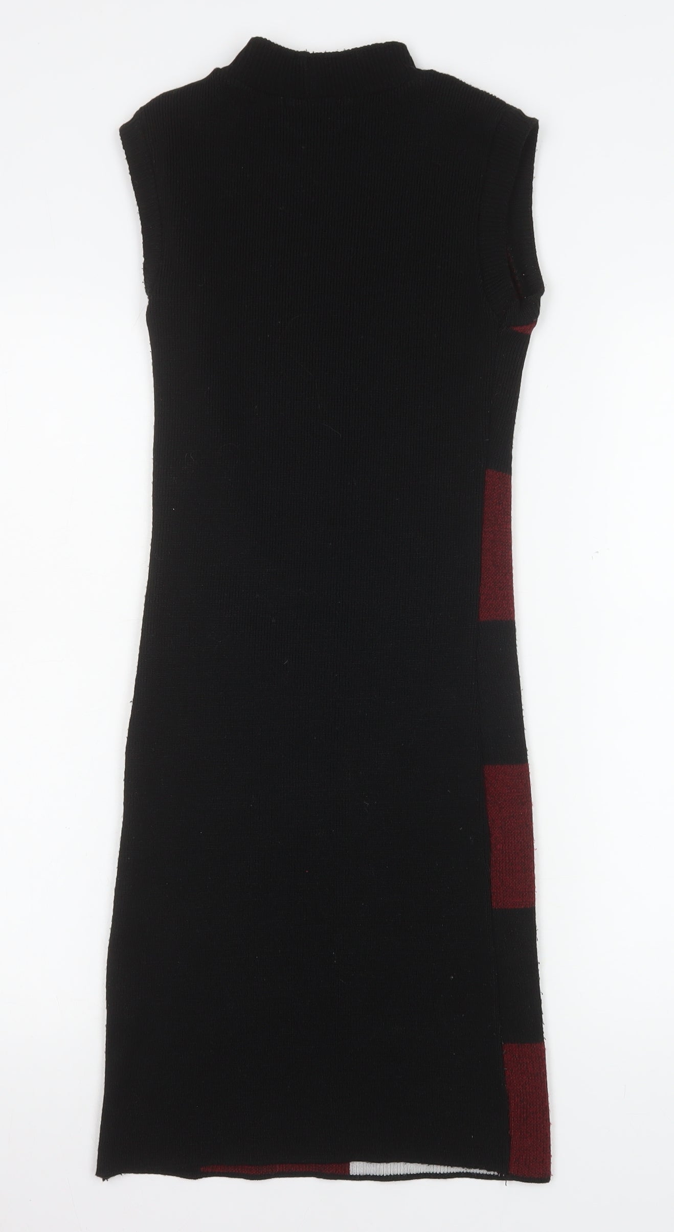 AX Paris Women’s Multicoloured S Bodycon Knit Check Dress