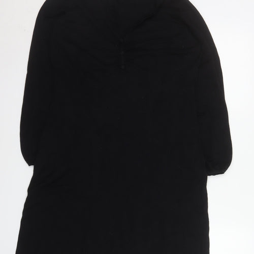 Marks and Spencer Women’s Black V-Neck Shift Dress Size 16