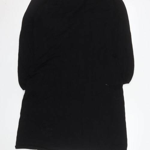 Marks and Spencer Women’s Black V-Neck Shift Dress Size 16