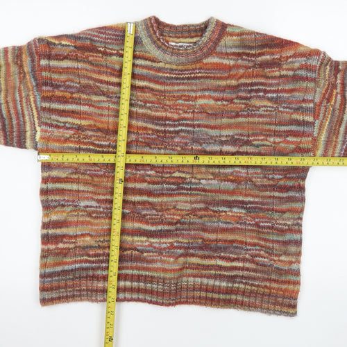 Next Women's Multicoloured Acrylic Knit Pullover Jumper M