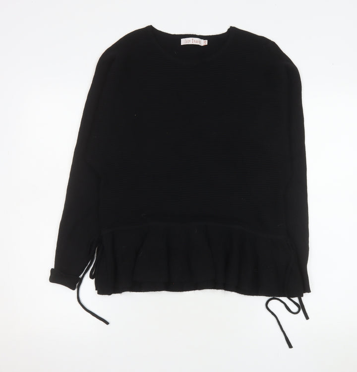 Lucy Sparks Women’s Black Long Sleeve Tunic Blouse L/XL
