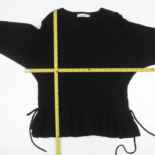 Lucy Sparks Women’s Black Long Sleeve Tunic Blouse L/XL