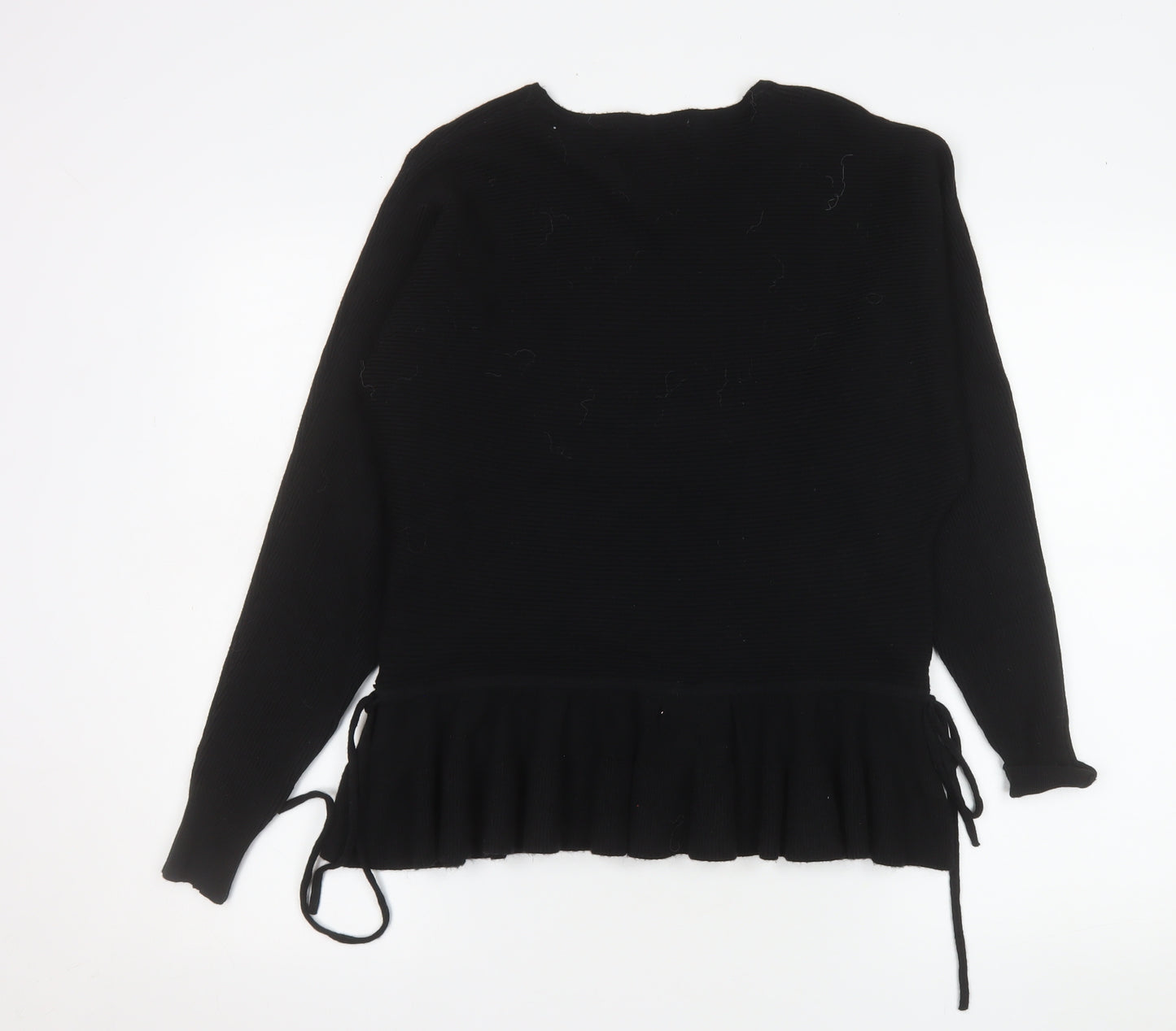 Lucy Sparks Women’s Black Long Sleeve Tunic Blouse L/XL